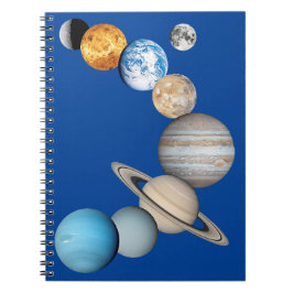 Cuaderno Planetas del sistema solar (intercambiables en col