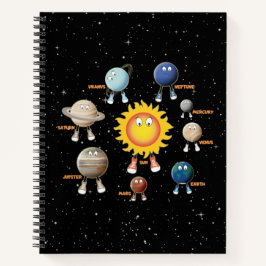 Cuaderno Planetas y el Sistema Solar para Niños
