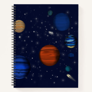 Cuaderno Planetas y galaxias espaciales