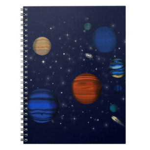 Cuaderno Planetas y galaxias espaciales