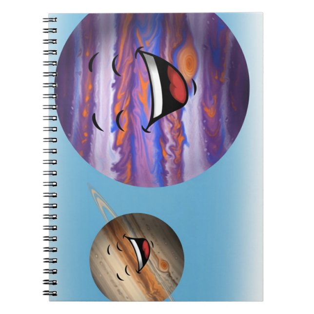 Cuaderno Planets Notebook for Kids (Frente)