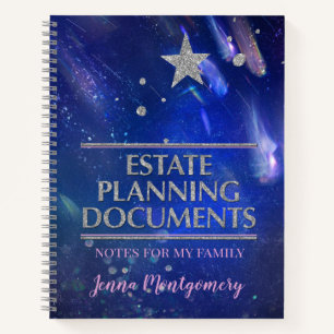 Cuaderno Planificación de Estrellas en el cielo nocturno
