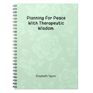 Cuaderno Planificación de la Paz con Sabiduría Terapéutica