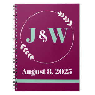 Cuaderno planificación del boda o mantenimiento posterior d