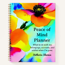 Cuaderno Planificación inmobiliaria de fin de vida Paz ment