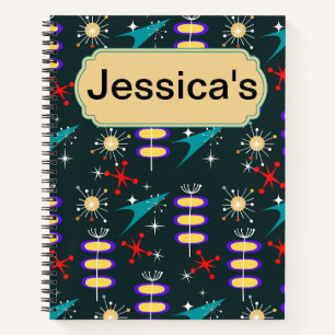 Cuaderno Planificador atómico de los años 50
