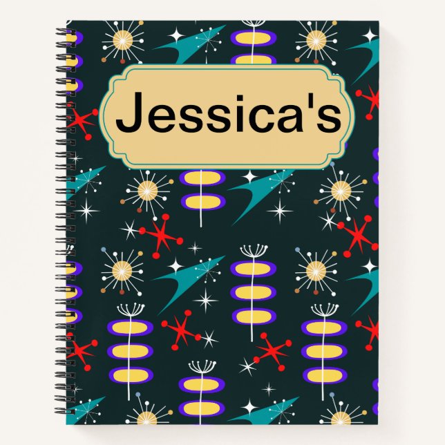 Cuaderno Planificador atómico de los años 50 (Anverso)