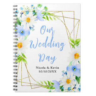 Cuaderno Planificador de Boda Floral de Nomeolvides Margari