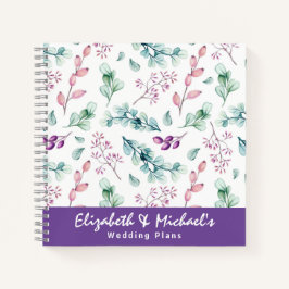 Cuaderno Planificador de Boda Presupuesto Personalizado Mod