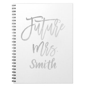 Cuaderno Planificador de Bodas Futur Mrs. Silver Script Mod