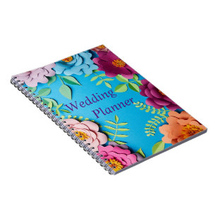 Cuaderno Planificador de bodas ~ Portátil de fotos espiral