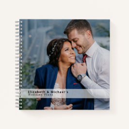 Cuaderno Planificador de bodas presupuestales personalizado