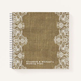 Cuaderno Planificador de bodas presupuestales personalizado