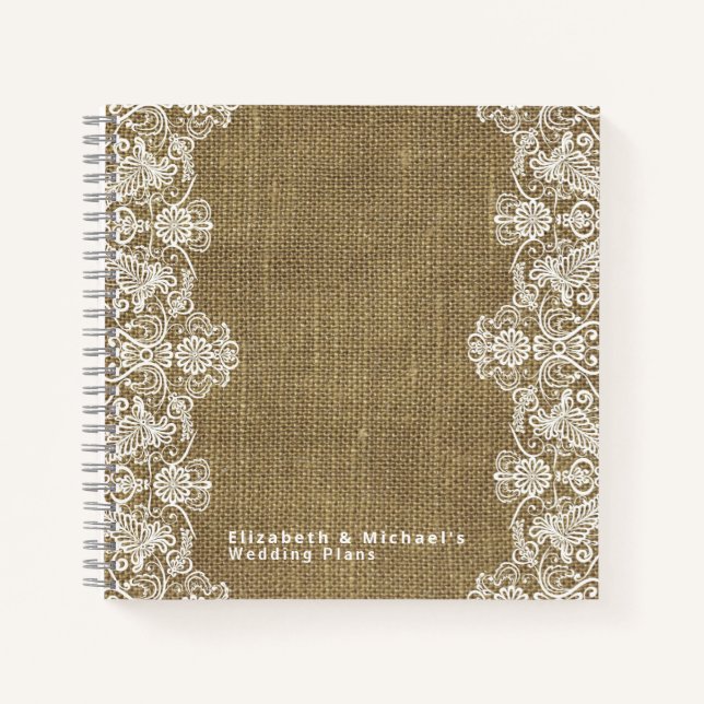 Cuaderno Planificador de bodas presupuestales personalizado (Anverso)
