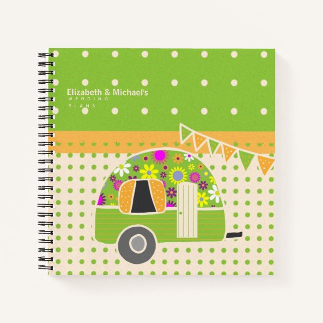 Cuaderno Planificador de bodas presupuestales personalizado (Anverso)