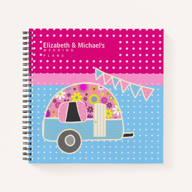 Cuaderno Planificador de bodas presupuestales personalizado (Anverso)