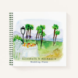 Cuaderno Planificador de bodas presupuestales personalizado