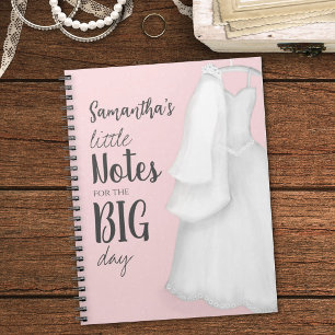 Cuaderno Planificador de Bodas Rosa Personalizado con Estil