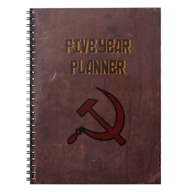 Cuaderno Planificador de cinco años (Frente)