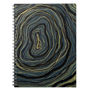 Cuaderno Planificador de Diario de Sueños de Arte Glam con