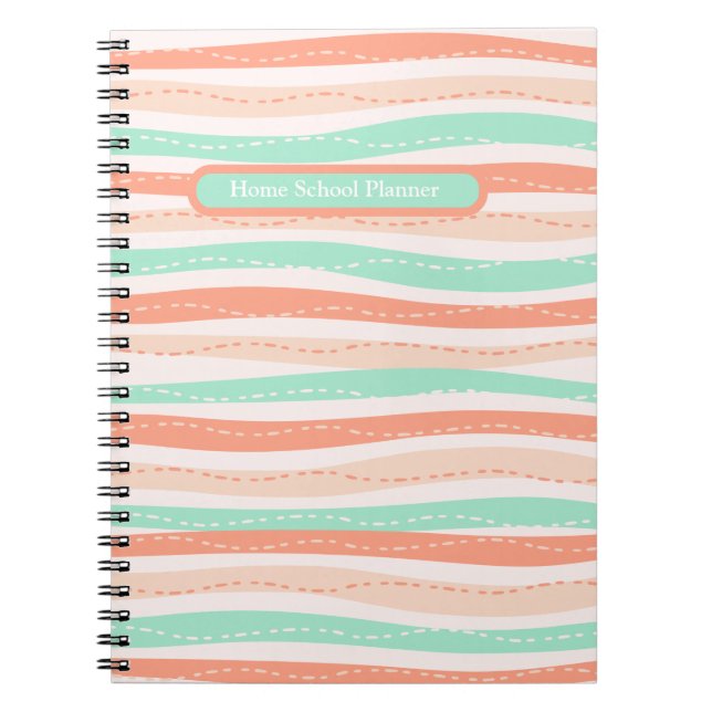 Cuaderno Planificador de escuela residencial (Frente)