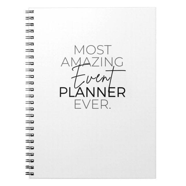 Cuaderno Planificador de eventos (Frente)