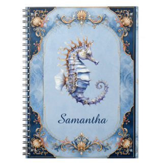 Cuaderno Planificador de eventos de boda costera azul de ca