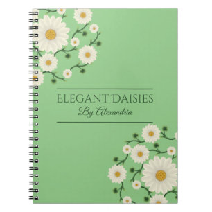 Cuaderno Planificador de Eventos de Flor de Margarita Perso