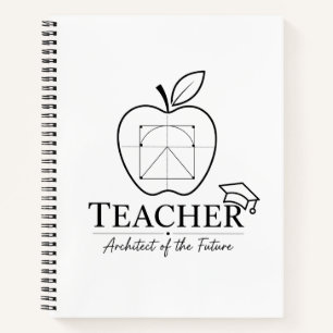 Cuaderno Planificador de Lecciones de Arquitecto para Maest