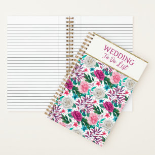 Cuaderno Planificador de Lista de Tareas de Boda