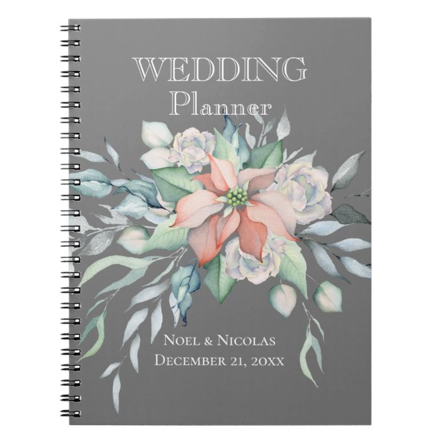 Cuaderno Planificador de matrimonio de navidades Mágico/Poi (Frente)