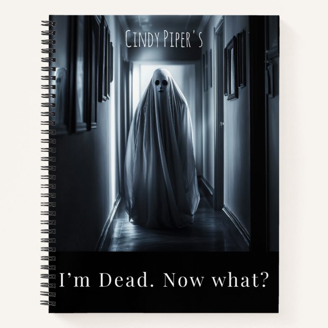 Cuaderno planificador de muerte personalizable (Anverso)