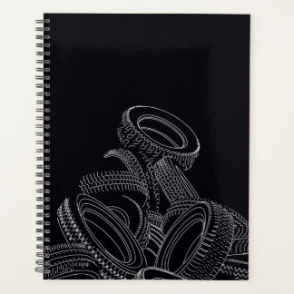Cuaderno Planificador de Neumáticos Calendario