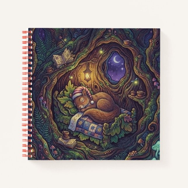 Cuaderno Planificador de Noche Estrellada (Anverso)