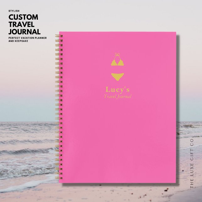 Cuaderno Planificador de portátiles de viaje personalizado  (Subido por el creador)