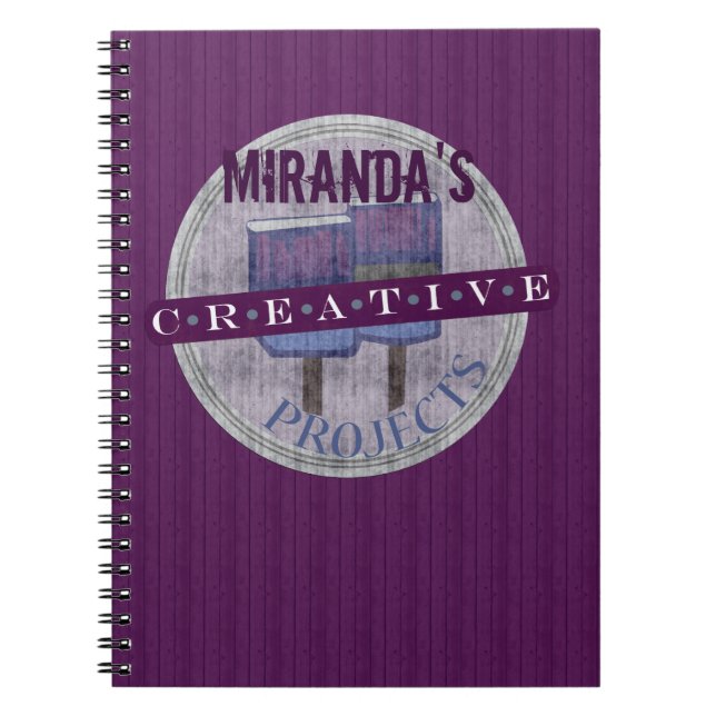 Cuaderno Planificador de proyecto creativo (Frente)