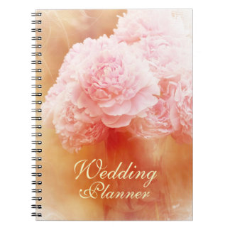 Cuaderno Planificador de ruborización hermoso de la boda