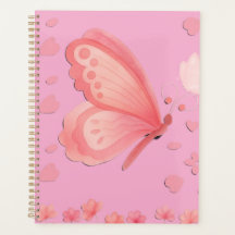 Cuaderno Planificador Estético Rosa