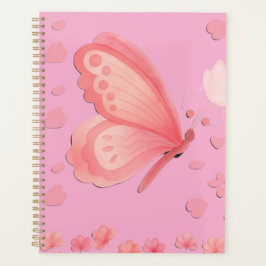 Cuaderno Planificador Estético Rosa