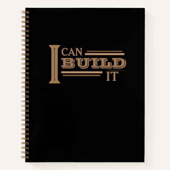 Cuaderno Planificador "Lo Puedo Construir" 8.5" x 11" (Anverso)