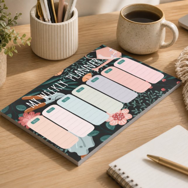 Cuaderno Planificador Mensual Floral de Jardín | 4 (Subido por el creador)