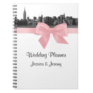 Cuaderno Planificador NYC Ancho Horizonte Grabado