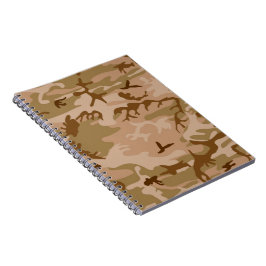 Cuaderno Planificador para portátiles de camuflaje de arena