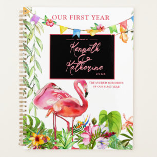 Cuaderno Planificador Tropical Flamingo