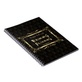 Cuaderno Planner de Bodas Royal Roaring 20s Gold Art Deco