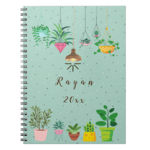 Cuaderno Planner de planta grande (8,5" x 11")