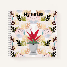 Cuaderno plant festival in the garden