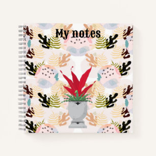 Cuaderno plant festival in the garden