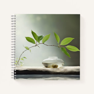 Cuaderno Planta de agua Tranquila Naturaleza tranquila