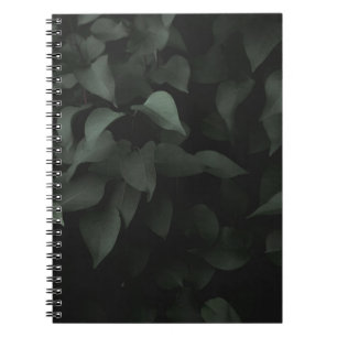 CUADERNO PLANTA DE HOJAS VERDE